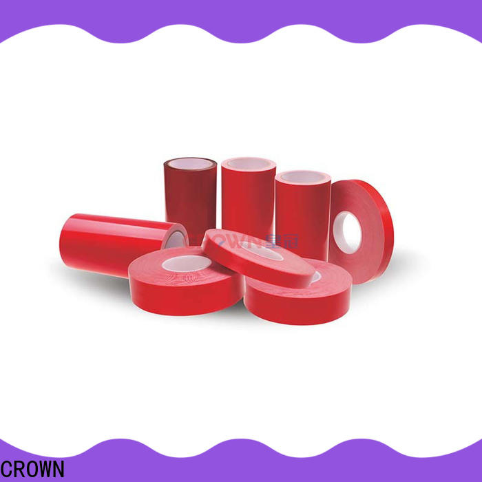 CROWN acrylic adhesive tape Suppliers for glass surface