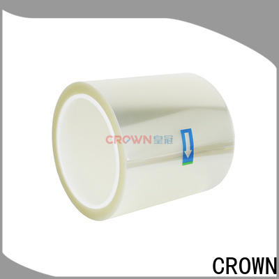 CROWN threelayer pet protective film free sample for computerized embroidery positioning