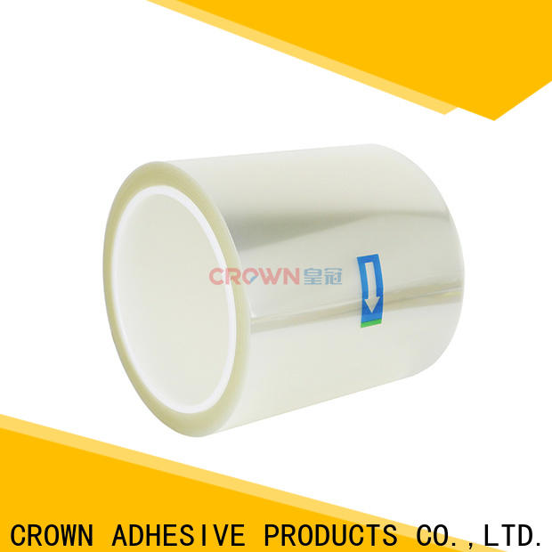 CROWN Custom pet protective film bulk production for foam lamination
