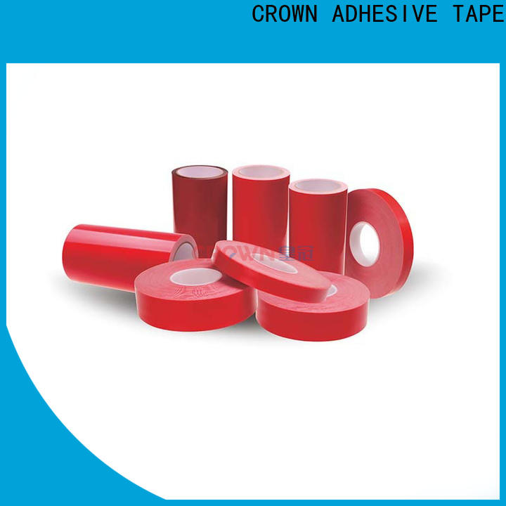 CROWN foam double sided acrylic foam tape Supply for glass surface