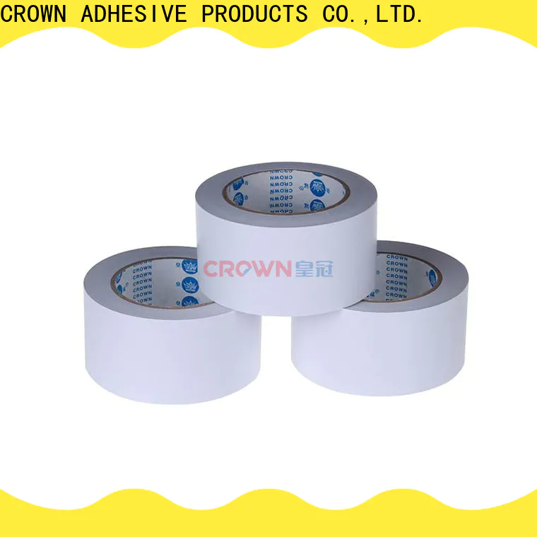 CROWN widely used water based adhesive tape overseas market for various daily articles for packaging materials