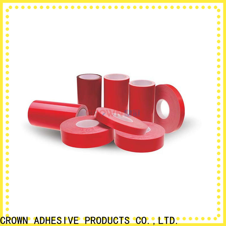 CROWN super-strong double sided acrylic foam tape owner for uneven surface
