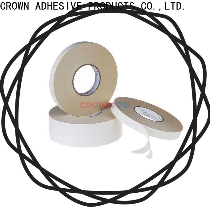 CROWN high quality PET tape Supply for bonding of nameplates