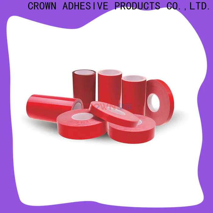 weather resistance acrylic foam tape foam manufacturers for metal surface