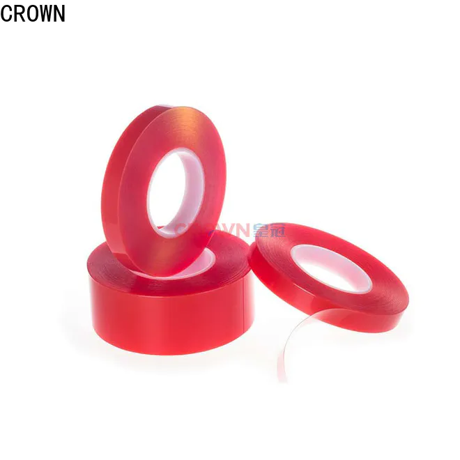 CROWN hot sale PET Tape manufacturers for bonding of labels