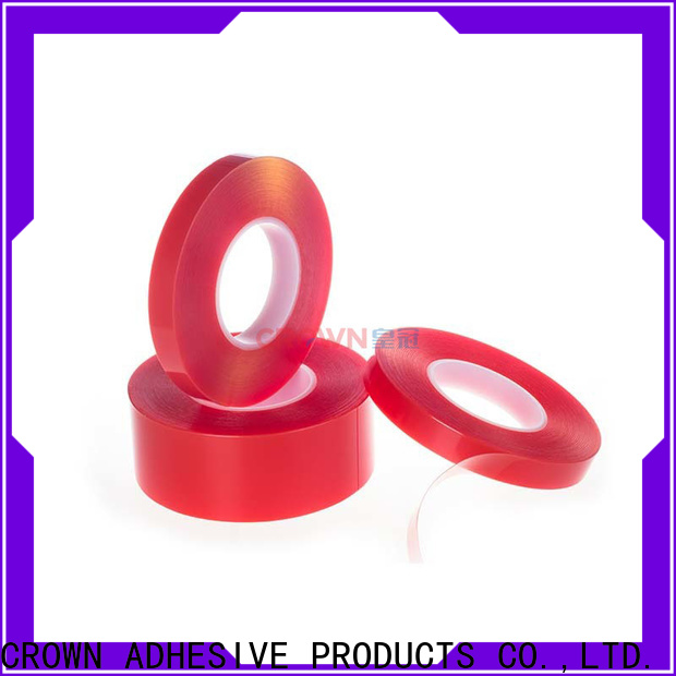 CROWN High-quality red pvc tape factory