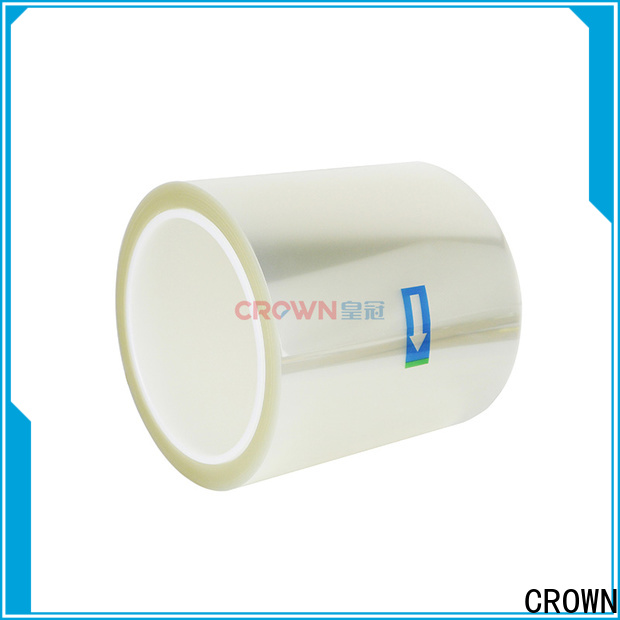 CROWN Factory Direct clear adhesive protective film manufacturer