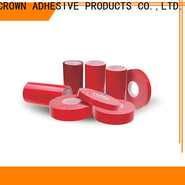 CROWN Highly-rated double sided acrylic foam tape manufacturer