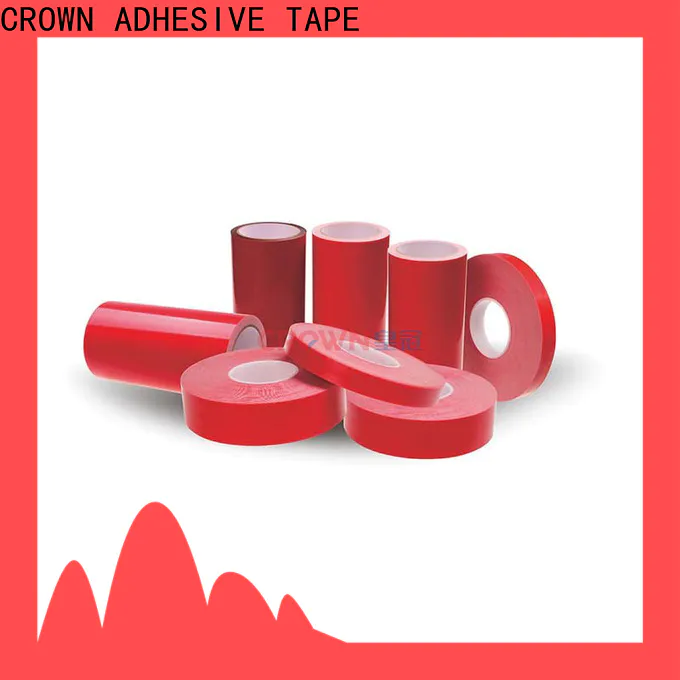 CROWN Good Selling double sided acrylic foam tape manufacturer