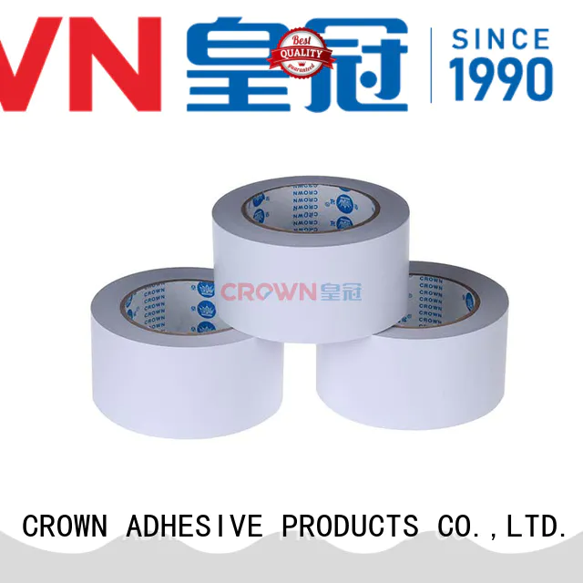 CROWN economical 2 sided adhesive tape factory price for various daily articles for packaging materials
