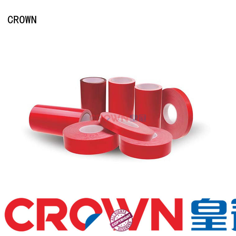 CROWN foam double sided acrylic foam tape get quote for glass surface