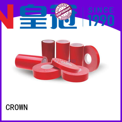 CROWN reduce vibration acrylic foam tape for wholesale for uneven surface