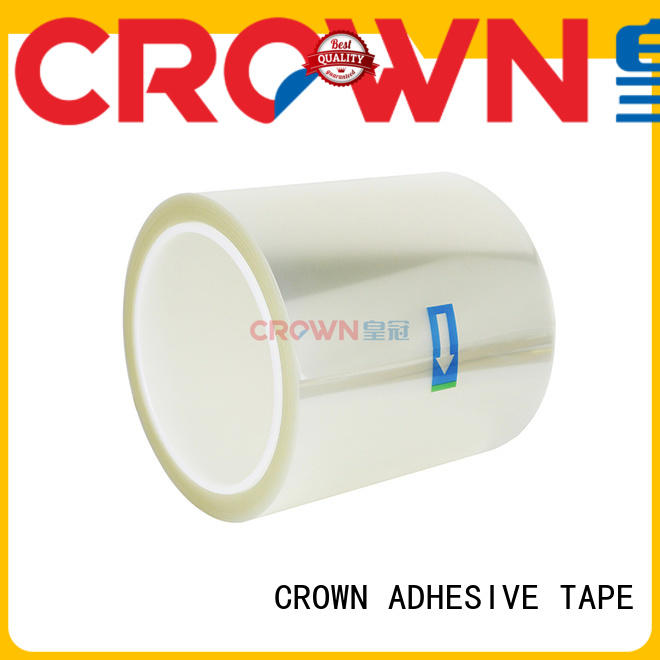 CROWN double silicone protective film free sample for foam lamination