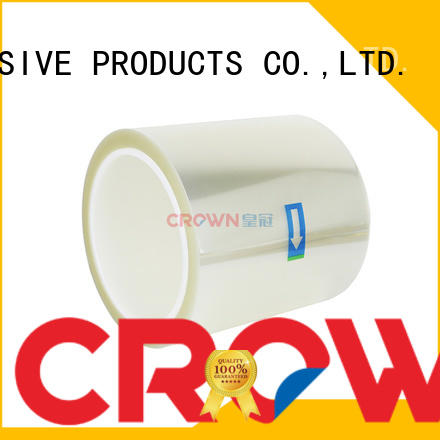 CROWN adhesive acrylic protective film free sample for computerized embroidery positioning