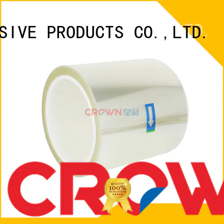 CROWN adhesive acrylic protective film free sample for computerized embroidery positioning