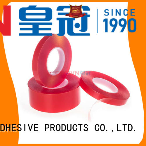electronic PET Tape bulk production for bonding of labels CROWN