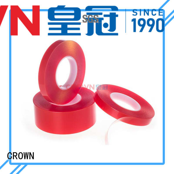 CROWN diecutting PVC tape bulk production for bonding of labels