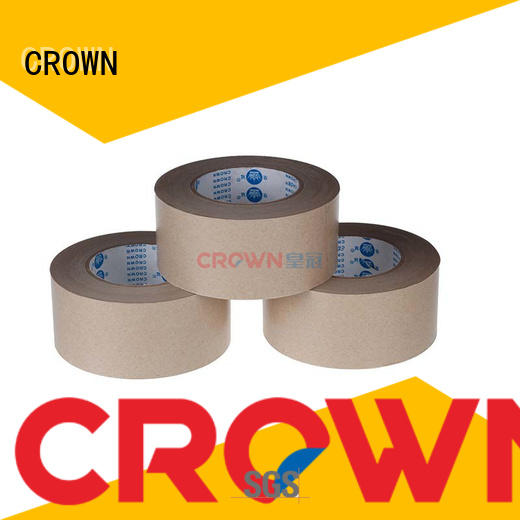 CROWN widely used pressure sensitive adhesive tape manufacturer for various daily articles for packaging materials