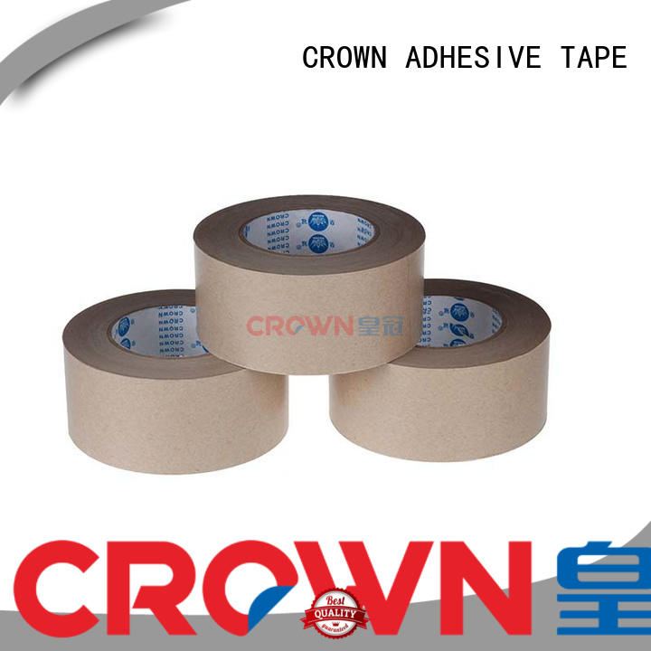 CROWN pressure sensitive adhesive tape marketing for various daily articles for packaging materials