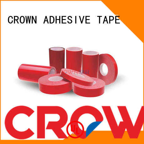 CROWN super-strong double sided acrylic foam tape owner for plastic surface