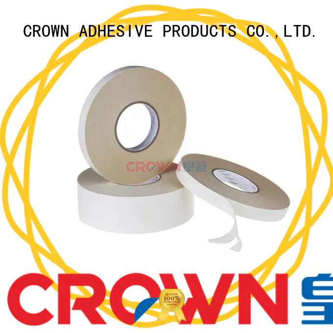 CROWN fine quality tissue tape manufacturer for bonding of nameplates