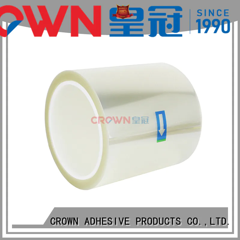 CROWN widely used pet protective film get quote for foam lamination