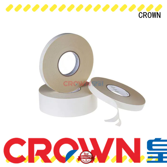 CROWN tape flame retardant adhesive tape factory price for bonding of nameplates