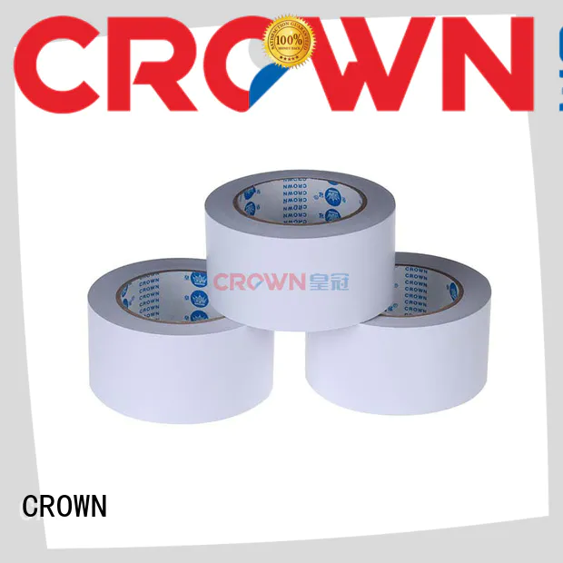 CROWN adhesive water based adhesive tape manufacturer for various daily articles for packaging materials
