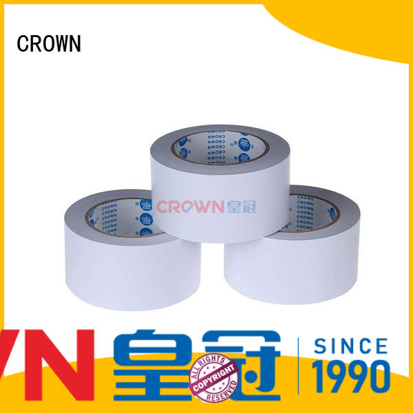 CROWN stable water based tape manufacturer for various daily articles for packaging materials