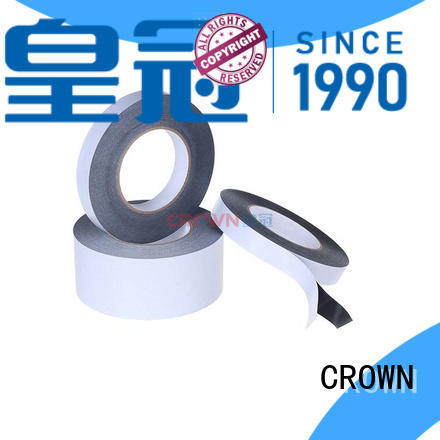 adhesive double coated tape sided for leather positioning CROWN
