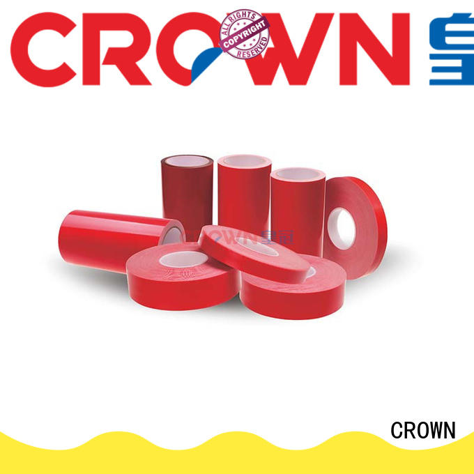 CROWN super-strong acrylic foam tape supplier for glass surface