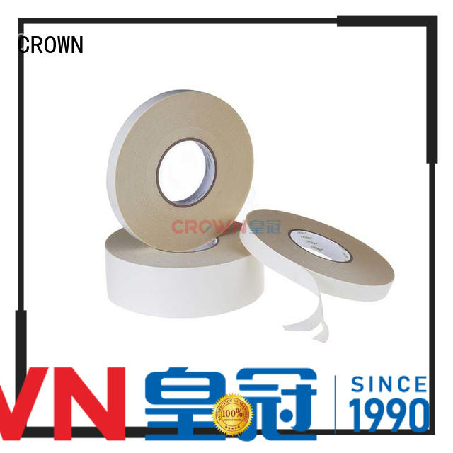 CROWN waterproof PET tape vendor for bonding of nameplates