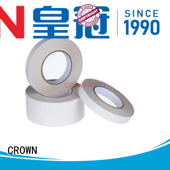CROWN temperature resistance double sided transfer tape get quote for bonding of membrane switch