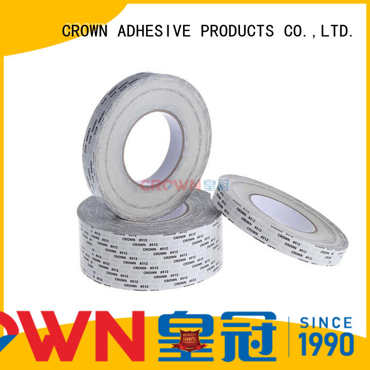 CROWN warping resistant double tape manufacturer for leather